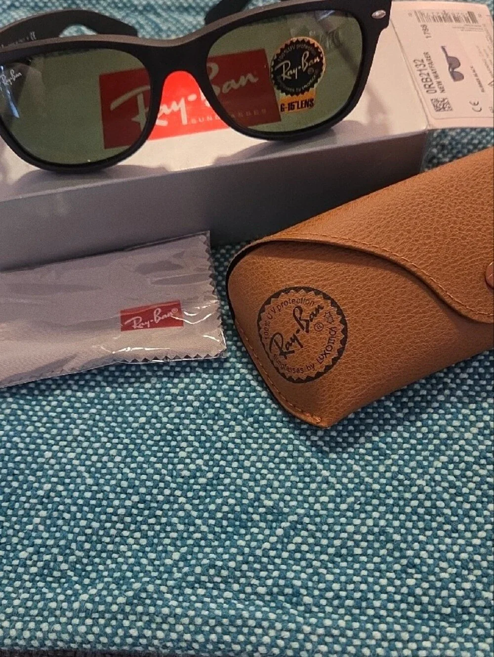 Ray-Ban Black Sunglasses with Dark Lenses